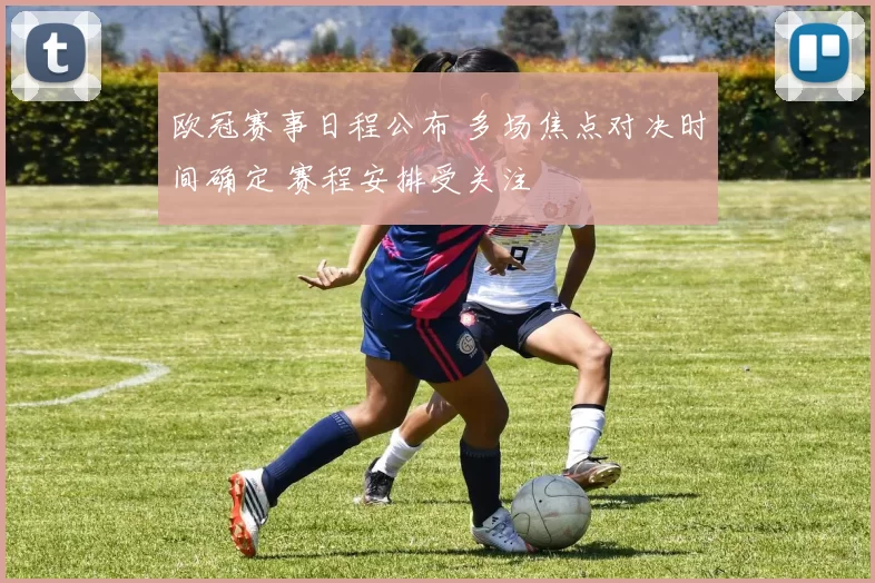 欧冠赛事日程公布 多场焦点对决时间确定 赛程安排受关注