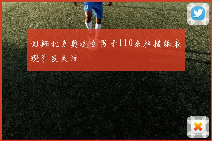刘翔北京奥运会男子110米栏摘银表现引发关注